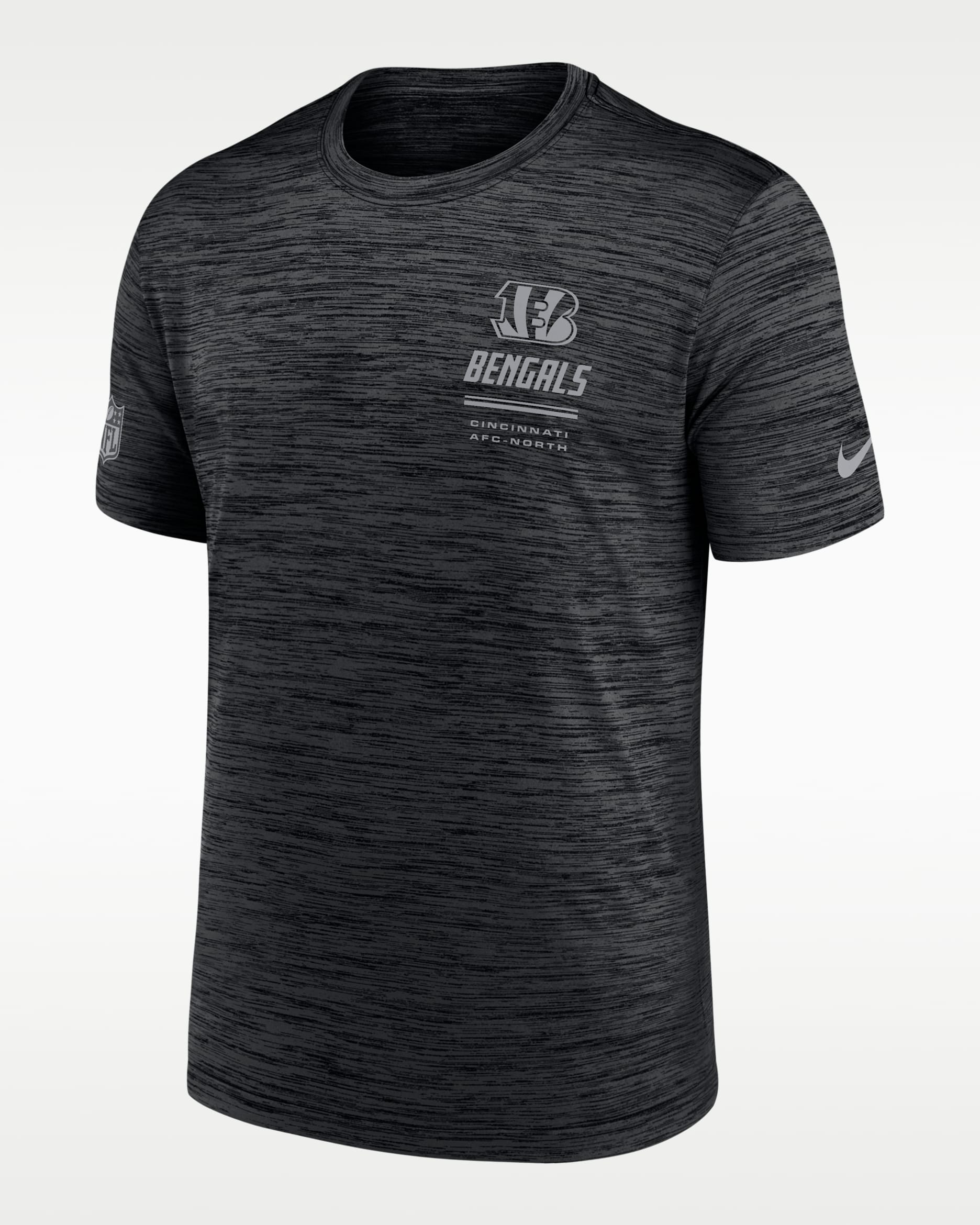 Cincinnati Bengals Sideline Team Issue Velocity Men's Nike Dri-FIT